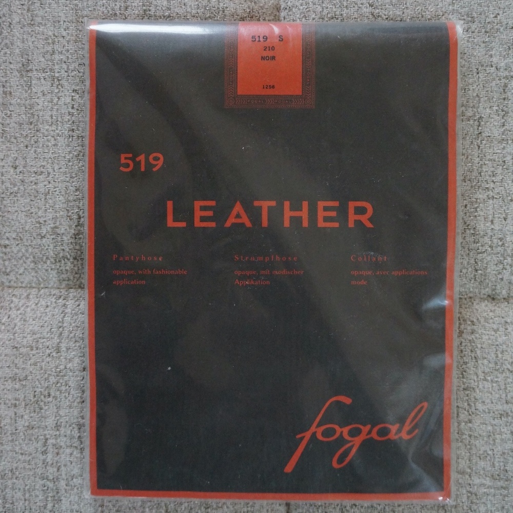 Fogal - Leather, 519 Pantyhose, Noir, S